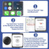 SQIQUI (GPS01) Hidden Magnetic Mini GPS Tracker for Vehicles No Subscription GPS Device, Real-Time GPS Tracking