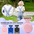 Airtag Holder for Kids, 4 Pack Waterproof Holder with 3M Adhesive Sticker, Soft Silicone Air Tag Holder for Kids,