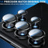 SiHPuoy 2 Sets S26 Camera Lens Protector for Samsung Galaxy Ultra, Metal Aluminum CircleTempered Glass Camera