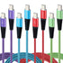 USB C to USB C Charger Cable 4-Pack 10ft Fast Charging Nylon Braided 60W (5A) Type C Cable for Phone 15/15 Pro/15