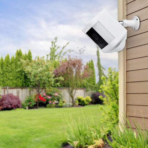 Wall Mount Bracket - Compatible with Ring Spotlight Cam Plus/Pro, Adjustable Mounting Bracket for Better View Angle