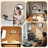 13.4-31.9" 1/4" 3-Section Overhead Camera Mount Desk Stand, Height Articulating Top Down Camera Mount with C-Clamp