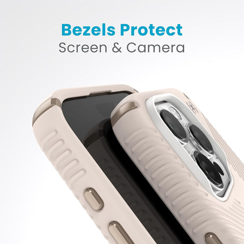 Speck 15 6.1 Inch Presidio2 iPhone Pro Case - Drop Protection, Grip - Scratch Resistant, Soft Touch, Phone Case - Grip