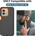 Moto G Stylus 2023 5G Case, with Built in Screen Protector, Heavy Duty Drop Protection, Orange