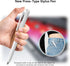 Stylus Pens for Touch Screens, High Precision Stylus for iPad/Apple/iPhone/Mini/Air/Android/Microsoft/Surface All Capacitive Touch Screens, White