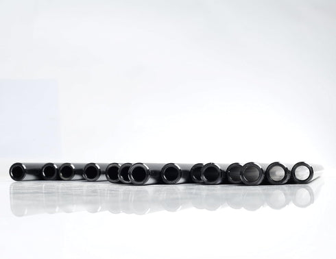 Movo Photo PT4 Set of Two 15mm Aluminum Rods for DSLR Camera Rail System (4")