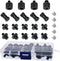 24 Pcs Camera Screw Adapter 1/4 to 1/4 and 1/4 to 3/8 Tripod Mount Converter Set for Camera Mount and Monopod