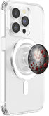 Gothic Moon Red Rose Flowers Night Floral PopSockets MagSafe PopGrip for iPhone