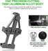 FANAUE Aluminum Phone Holder with 1" Ball Head Adapter, Compatible with RAM Mounts B Size Double Socket Arm & Bike Mount