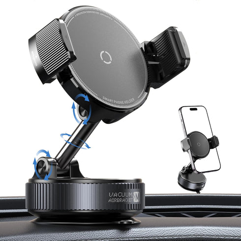Autaabb 360 Nano Gel Suction Cup Phone Mount - Ultra-Strong Universal Car Dashboard