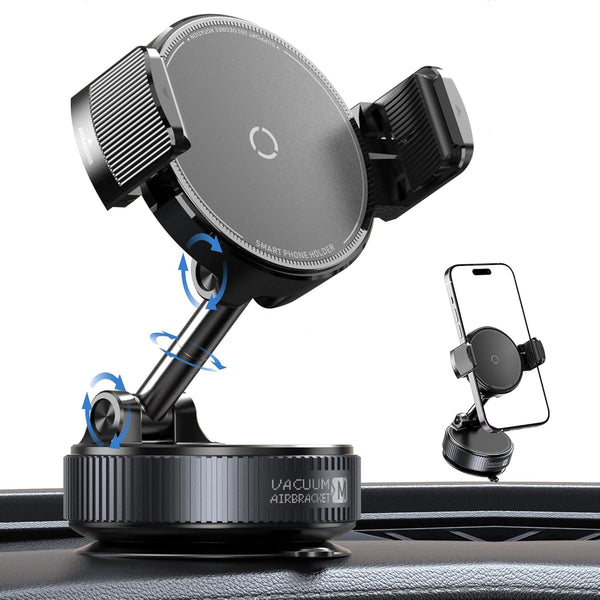 Autaabb 360 Nano Gel Suction Cup Phone Mount - Ultra-Strong Universal Car Dashboard