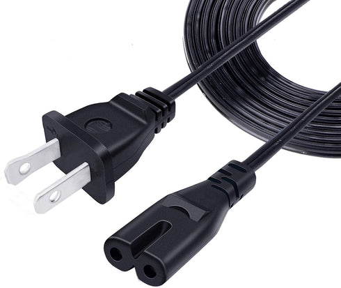 Saireed 8ft 2 Prong Power Cord Replacement for Samsung Soundbar Subwoofer Sound Bar