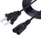 Saireed 8ft 2 Prong Power Cord Replacement for Samsung Soundbar Subwoofer Sound Bar