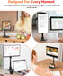 HotYeah 15.6-inch Adjustable Portable Magnetic Stand Holder for Portable Monitor/iPhone/Tablet, Stand Mount for iPad