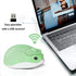 Wireless Mouse Cute Hamster Shape, Silent Click Portable Mobile Optical 1200DPI USB for PC Laptop