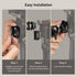 SMALLRIG Universal Phone Tripod Mount, Metal Cell Phone Mount with Cold Shoe and M4 Screws for DJI Stabilizers