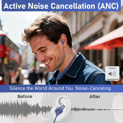 60 (3pack Neckband Earbuds Bluetooth with Stereo Sound,Headphones Wireless with Hours Playtime,Wireless Headphones,Ear