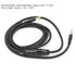 Hilitand Headphone Audio Cable, 4.9ft 3.5mm Male to Male Audio Cable with Volume Control, 3.5mm Headphone Cable Replacement, for HyperX Cloud Alpha Headphone