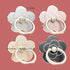Geettcaifu 4 Flower,360 180Angle Pcs Cell Phone Ring Holder Rotate and Adjustable Metal Finger Ring Socket Grip
