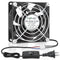 EC Axial Cooling Fan 80mm x 25mm AC 110V 120V 220V 240V