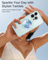 Typecase Magnetic Phone Grip Holder: Adjustable Finger Ring Kickstand with MagSafe Adapter Ring, Compatible with iPhone