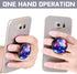 Weewooday 10 Pieces Self-Adhesive Nebula Phone Grip Holder for Smartphones and Tablets