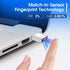 Yoidesu 11 10 USB-C Fingerprint Reader Biometric Scanner Hello Plug and Play USB Type-C Fingerprint ID Device