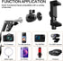 Taisioner Overhead Camera Mount Phone Holder for TikTok Live Streaming Desk Stand Flexible Camera Arm Tabletop Mount