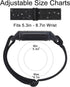 Nigaee 3 Pack Elastic Nylon & Lace Silicone Bands for Fitbit Charge 5/Charge 6, Adjustable Replacement Straps