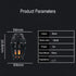 Led Flame Speaker, Dancing Flames Portable Bluetooth Speaker & Torch Atmosphere Light, USB