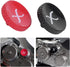 Alloy Black + Red Paint Spraying Treatment Camera Shutter Release for X Series Cameras with Rubber Ring Fuji Soft
