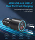 48W Car Charger and Cable for iPhone 15/15 Plus/15 Pro Max/Google Pixel 8/8 Pro/8A 7 7A 6 6A 5 5A/Samsung Galaxy A25