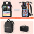 Backpack 17.3 Inch Backpack Backpack BERTASCHE Lunch for Women, Laptop with Insulated Cooler Lunch box, Nurse