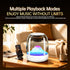 AOBOO 360-Degree 24-Hour Bluetooth Wireless Speaker Subwoofer Bass, Stereo Surround, Music Rhythm Lighting Atmosphere