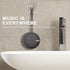 INSMY C12 IPX7 Waterproof Shower Bluetooth Speaker, Portable Small Speaker with Suction Cup, Loud Clear Sound (Black)