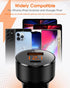 ZeeHoo USB C Car Charger Adapter, QC 3.0 & PD Dual Port 45W Fast Charging for iPhone 14/13/12/11 Pro Max, Samsung Galaxy
