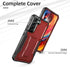 ExoGuard Rubber Shockproof Heavy Duty Case for Samsung Galaxy S22 Plus, with Screen Protector, Built-in Kickstand
