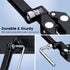 CreaDream 4.7 13 inch Tablet Holder for Microphone Stand, Aluminum Mic Music Stand Holder Mount for Phone and iPad