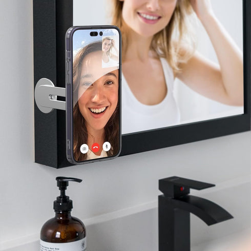 GALVANOX 12,13,14,15, 16 Magnetic Phone Holder, Fold-Away Swivel Stand Compatible with MagSafe for iPhone Pro Max |