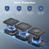Travel Charger for Samsung Multi Devices, Foldable 3 in 1 Wireless Charging Station for Galaxy S24Ultra/S23/S22