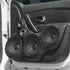 X AUTOHAUX 2pcs 12 Inch Black Car Audio Speaker Cover Metal Mesh Subwoofer Grill Horn Guard