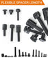Universal TV Mounting Hardware Screw Kit Set with Box - M4 M5 M6 M8 Screws and Washers for TV VESA Mounting, Fits Most