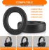 HS60 Earpads, GVOEARS Replacement Ear Pads Cushion for Corsair HS70/Pro HS60/Pro HS50/Pro, Durable Leather Gaming Headset Noise Isolation Earpads (Black)