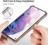 KIOMY Clear Case for Samsung Galaxy S21+ / S21 Plus 5G, Shockproof Bumper Protective Phone Cover, Hybrid Design Hard PC