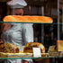 13.77 Inch Sosoport Pu Simulation Bread Model Fake Baguette Photo Prop Kitchen Decoration Bakery Display Teaching Tool