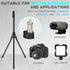 UBeesize 92’’ Cell Phone Tripod Stand with 16.5’’ Gooseneck, Remote, Adjustable 360° Ball Head for iPhone 14 Pro