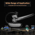 Wireless Bluetooth Headset with Microphone, 30 Hrs Talking Time, V5.3 AI Noise Cancelling Earphones for Office Home