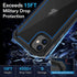 Heavy Duty iPhone 12/12 Pro Case with Screen Protector, Full Body Rugged Shockproof Tough Protective Cover (Black