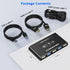 1 2 4K@60Hz 2 1 4 3.0 KVM Switch, KVM Switch Monitors Computers, HDMI Switch, KVM Switches for Computers Sharing