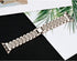Bling Bands Compatible with Apple Watch Band 42mm/41mm/40mm/38mm, Women Metal Rhinestone Replacement Wristband